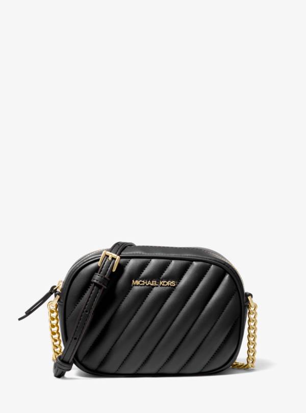 Damske Spojková Taška Michael Kors Rose Small Quilted Čierne - Kabelky Michael Kors Akcia | UDWFB-1734